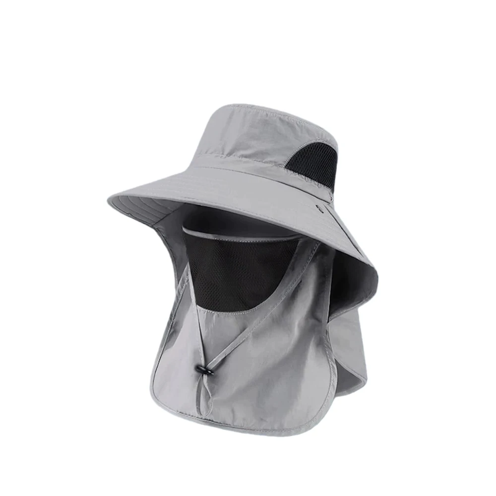 Outdoor Unisex Sommerhut UV-Schutz Atmungsaktive Angelkappe Sonnenschutz Nackenschutz Radfahren Und Klettern Hut Wasserdicht – Detail 6