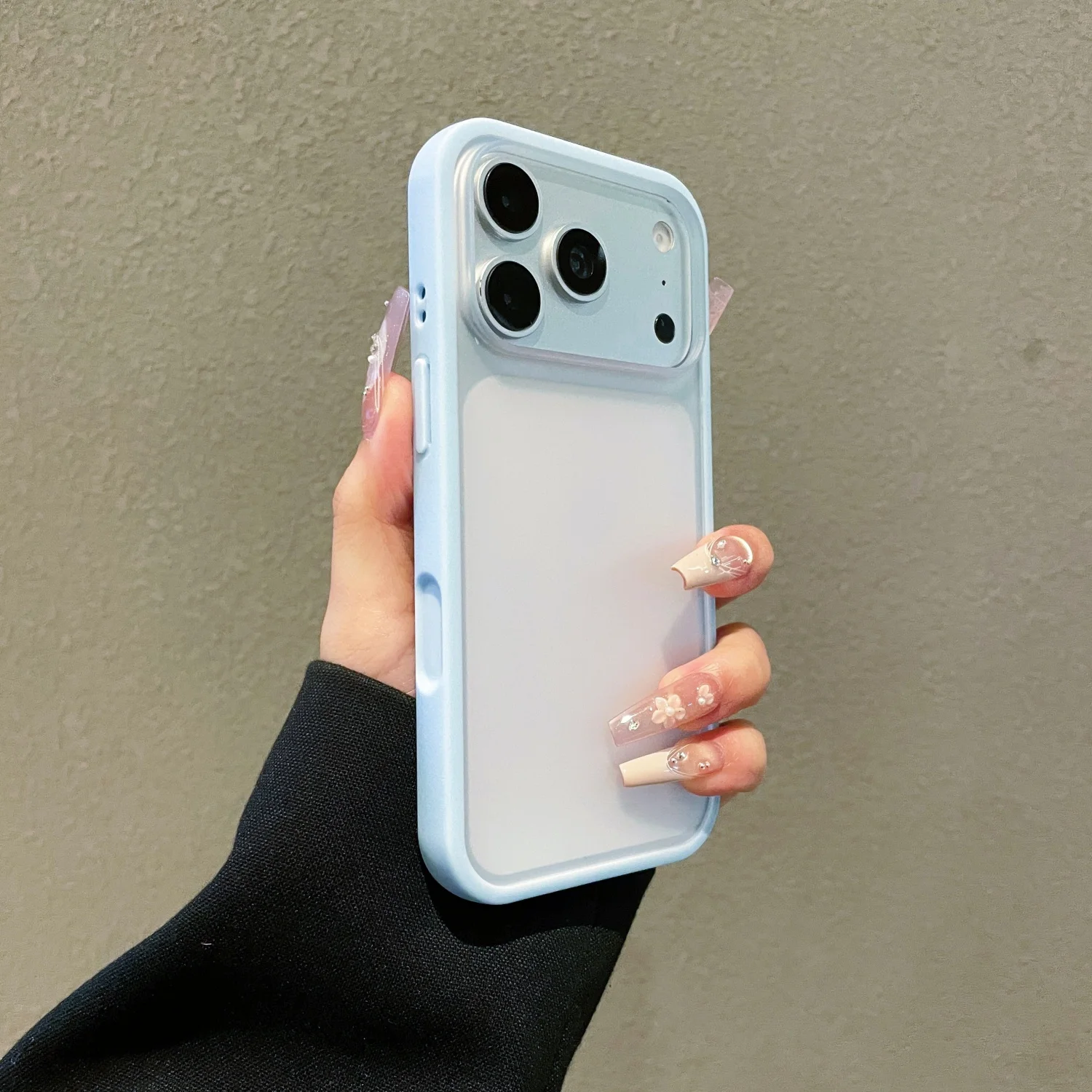 Fashion Minimalist Premium Matte Frosted Translucent Phone Case