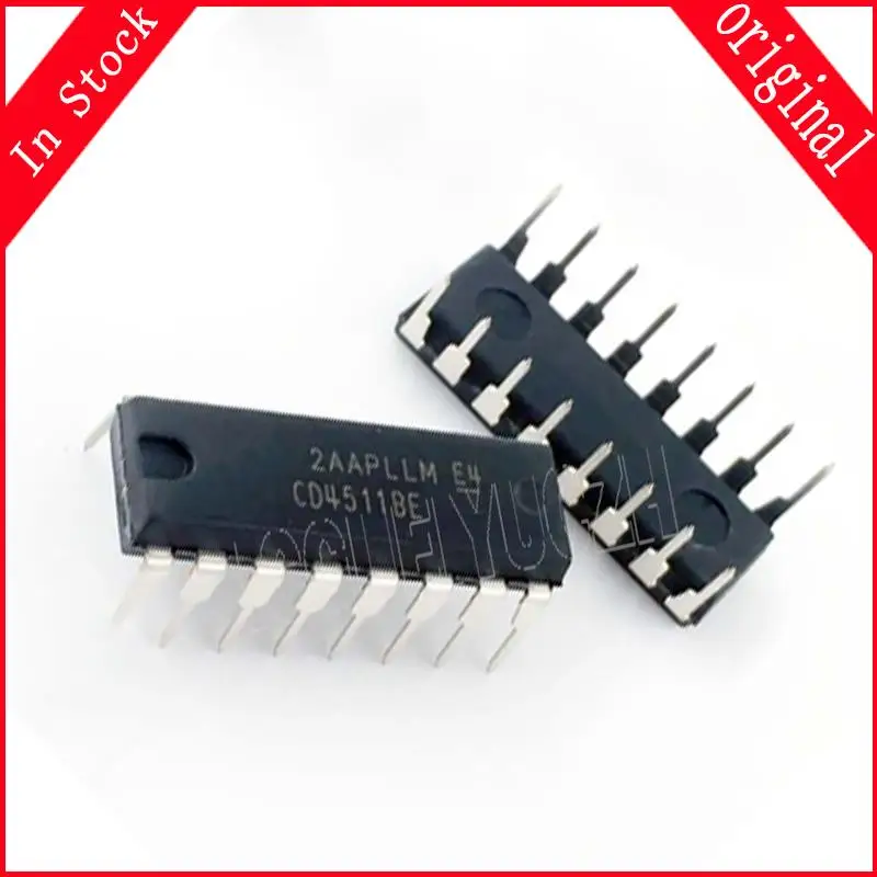 

10pcs/lot CD4511BE CD4511 4511BE DIP-16 In Stock