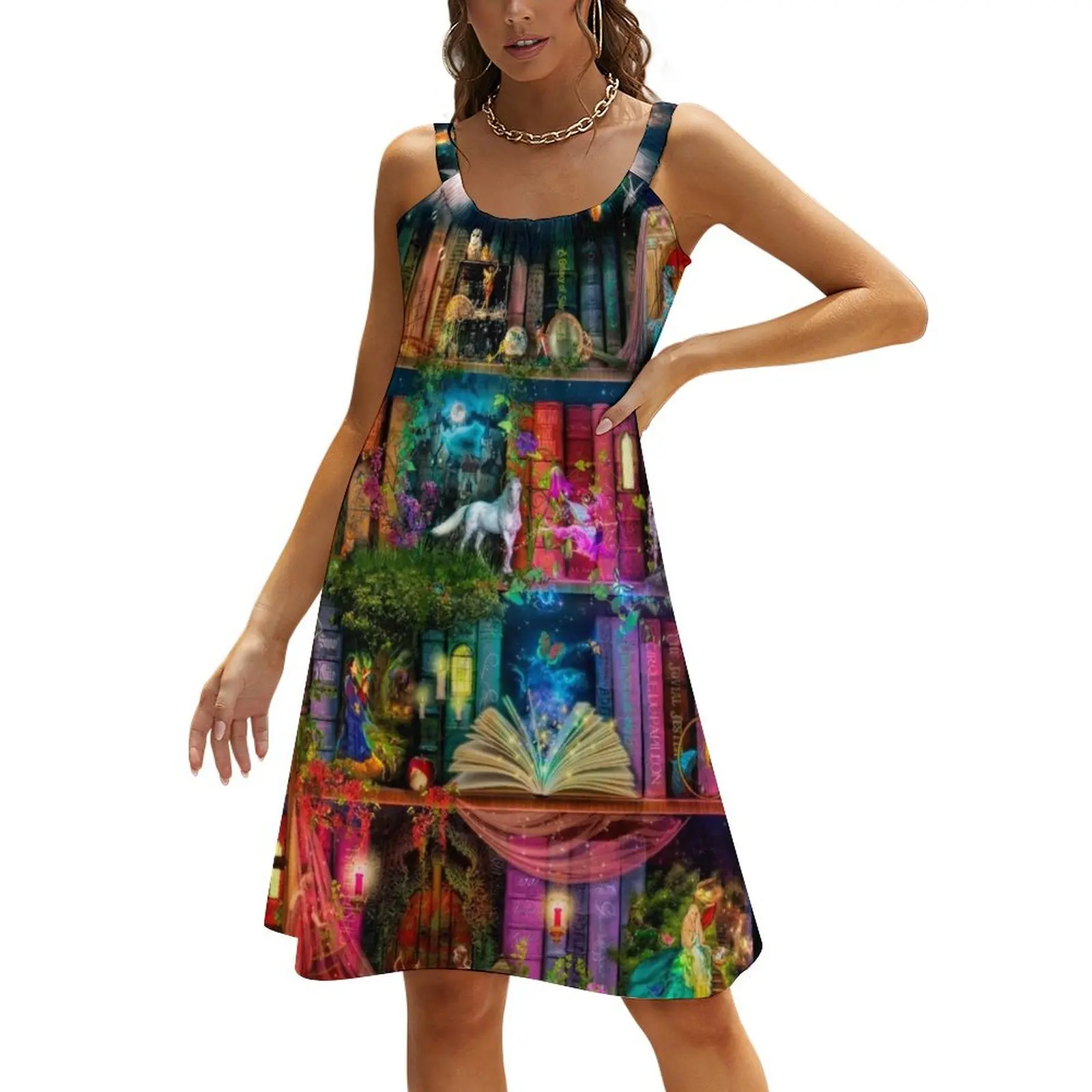 

Whimsy Trove - Treasure Hunt Beach Sling Skirt summer dress women long dresses Woman dresses Bridesmaid dress woman