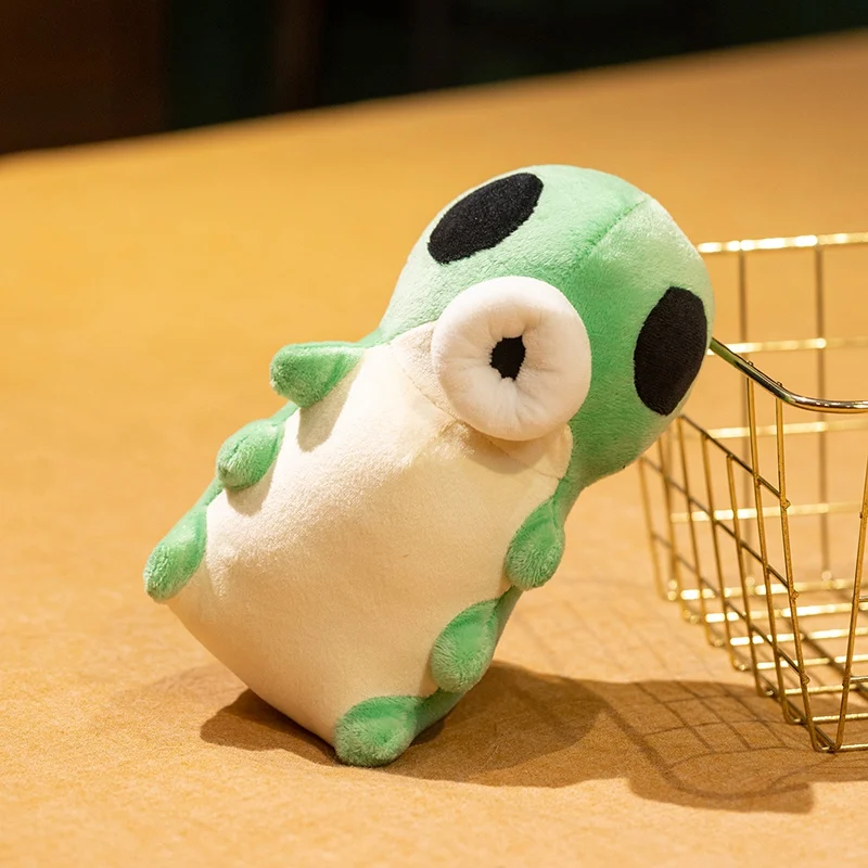 Grüner Hollow Knight Sprechender Grub Plüsch Stofftier Anime Monster Niedliche Cartoon-Plüschpuppe für Fans Erwachsene Geschenk Heimdekoration – Detail 1