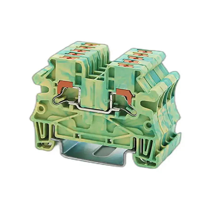 

PTV 4-PE 4m㎡ RPI Series Side Contact Push-in Spring Connection RPI 4-PE Din Rail Terminal Block Approved by U/L CE RoHS