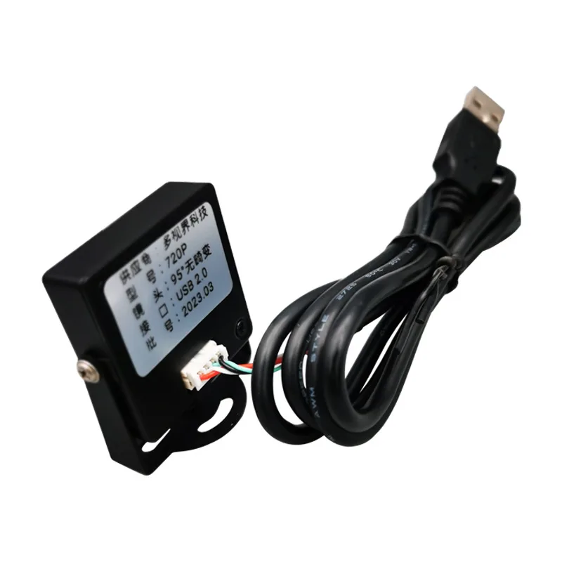 고화질 광각 카메라 모듈, 95 도 드라이버 무료 얼굴 인식 시각 모듈, USB 산업용 카메라, 1 백만