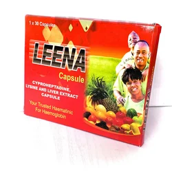 Leena Capsule, Haemoglobin, Donkomi Leena Capsules 1X30 Capsules