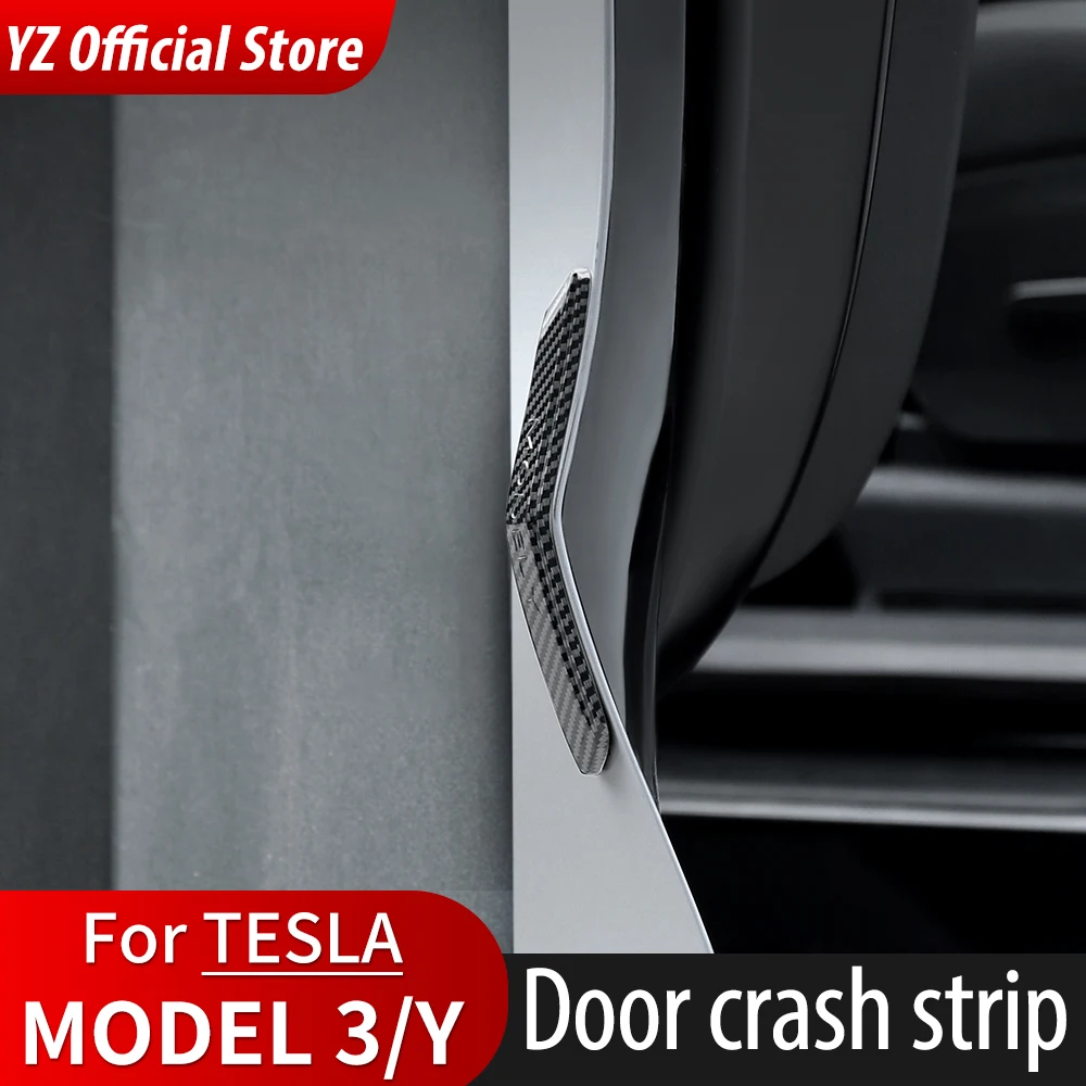Yz Per Tesla Model 3 Model Y Car Door Anti-Collision Strip Abs Paint Body Anti Scratch Sticker Accessori Per La Modifica