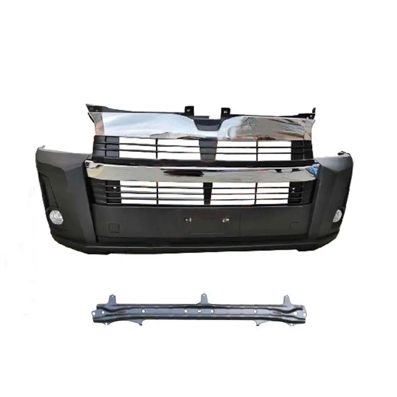 

Car Front Rear Bumper Facelift Wide Conversion Bodykit Body Kit for Upgrade Hiace 2006-2018 To 2020