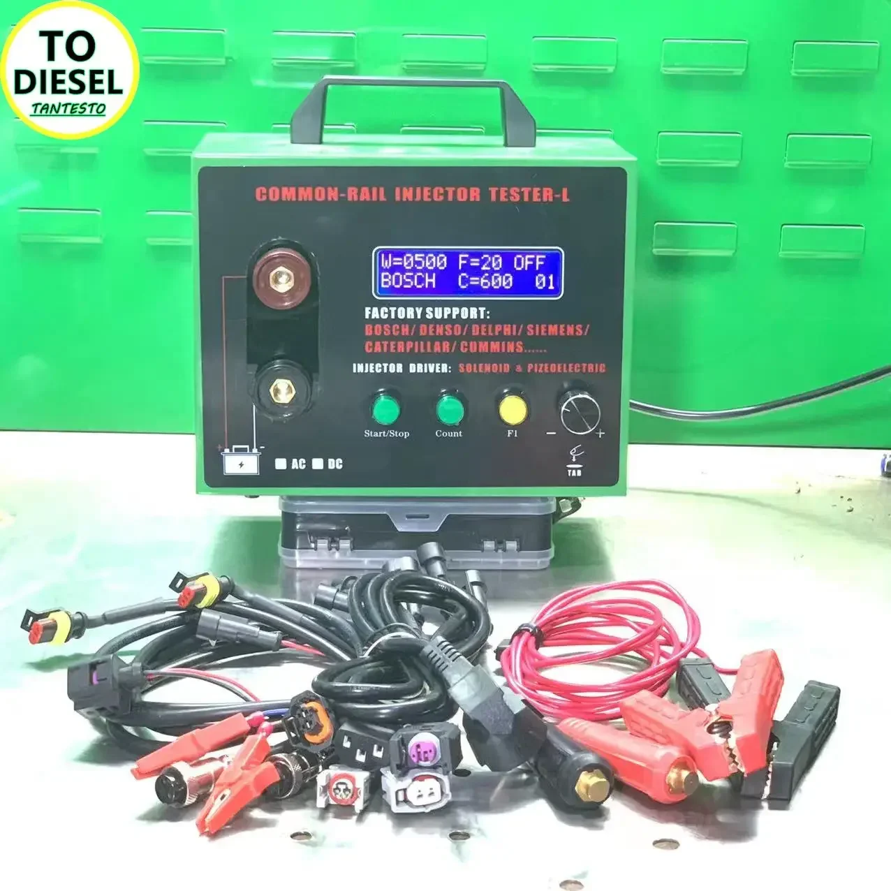 AM-CR700L CRIN 인젝터 시뮬레이터 테스터 피에조 테스트 연결 엔지니어 전원 직접 보쉬 덴소 델파이 시멘스 커민스 고양이용