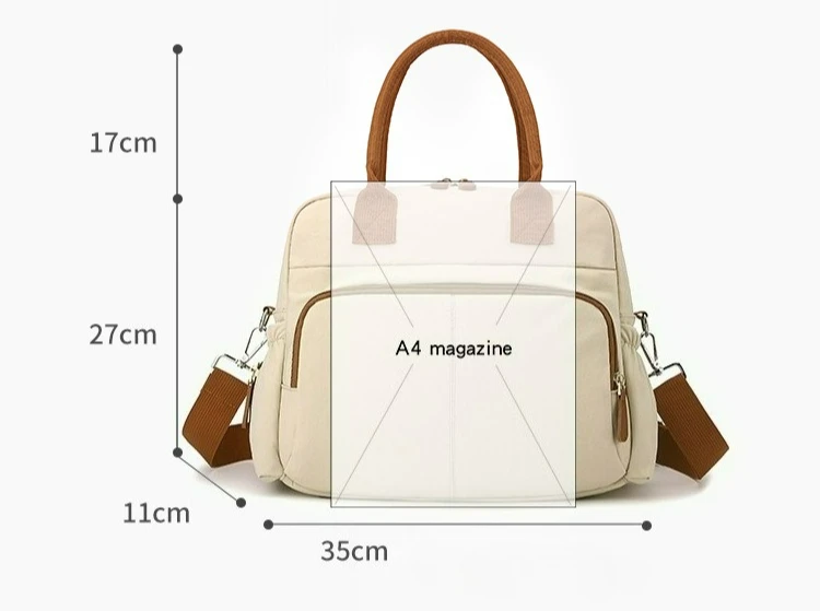 Personalised Maternity Bag For Baby Items With Custom Name Large_voghion.com