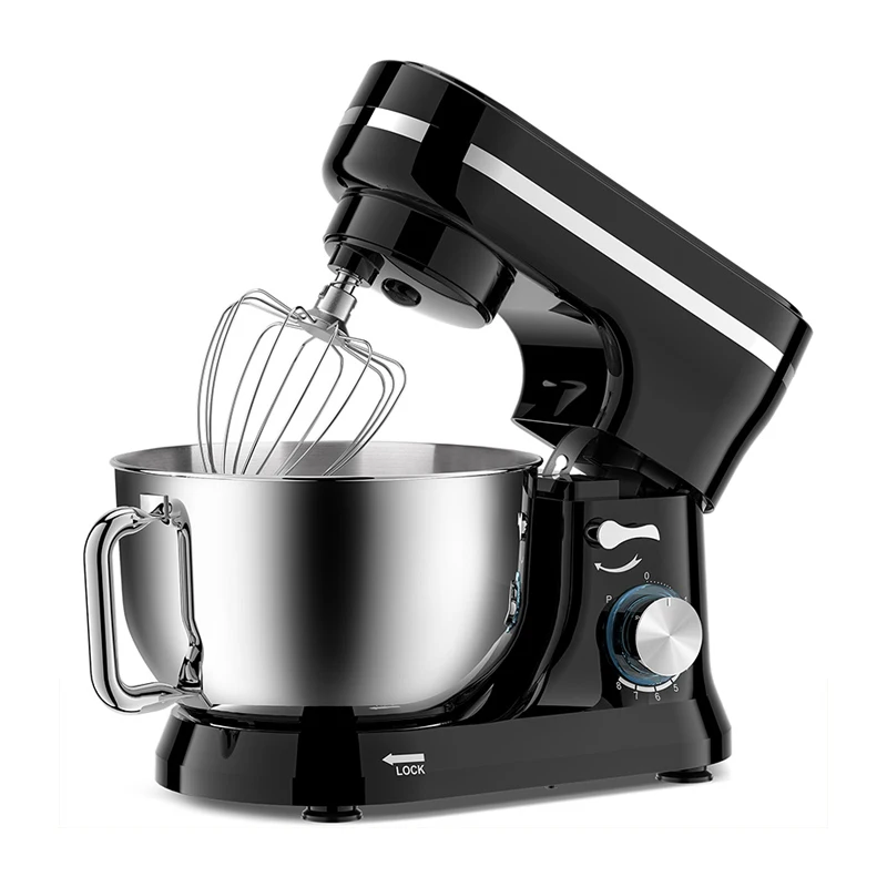 Powerful Stand Mixer Electric Blender Desktop Egg Whisk 1000w 8+P Speed Food Processor Multifunctional Kitchen Mixer with Bowl 6