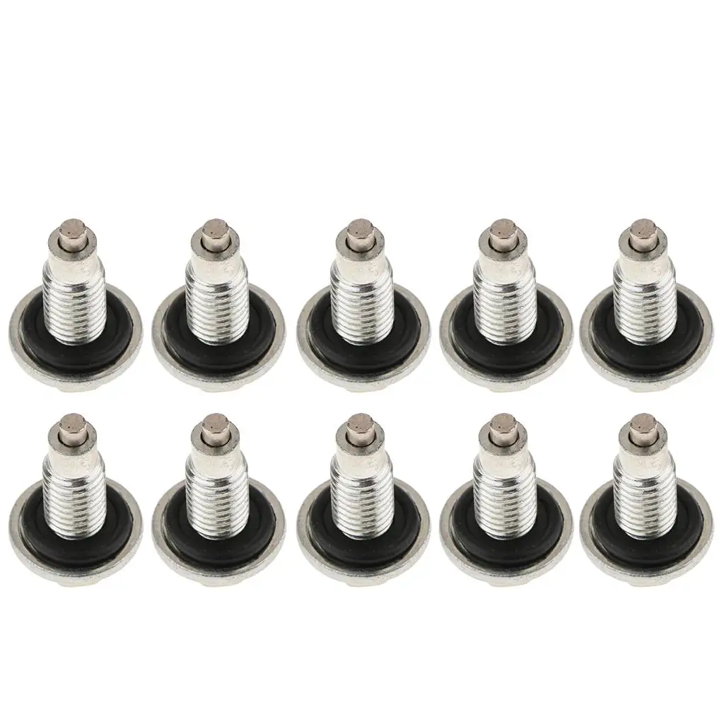10X Oil Drain Plug Nut Screw Repair 12x1.75 for GM