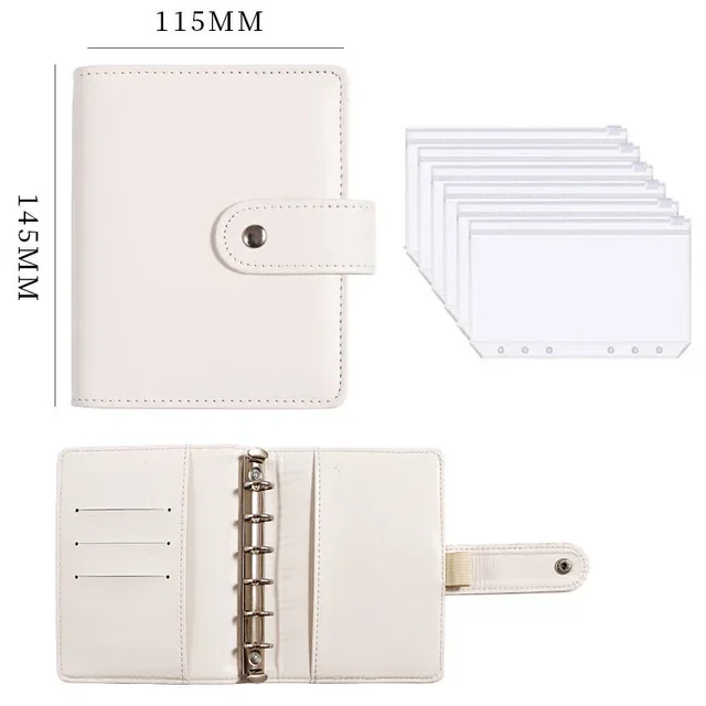 Budget Binder Notebook with Cash Envelopes for Money Management and Savings Organization