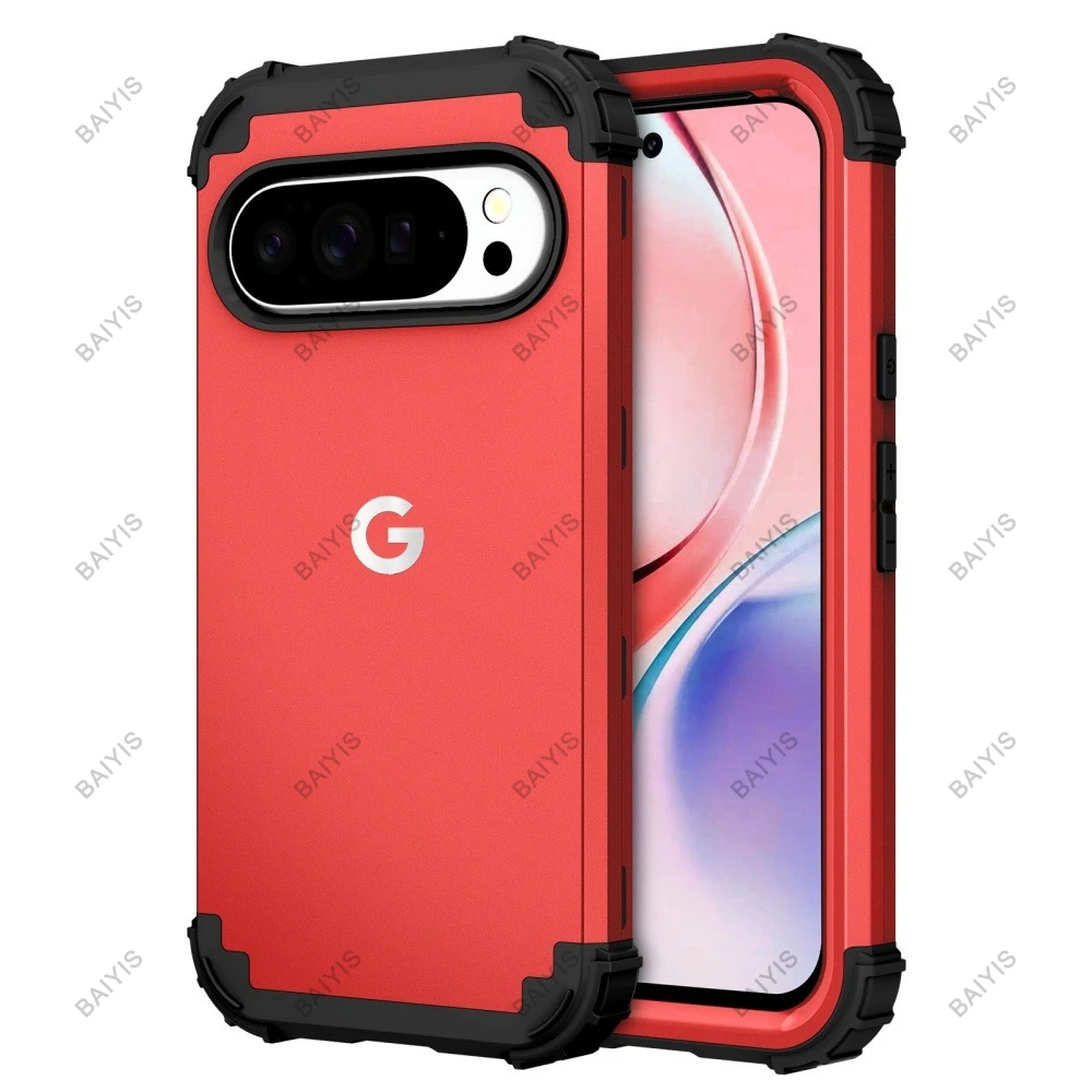 Rugged Heavy Duty Armor Case - Shockproof Impact Resistant Drop Protection Cover