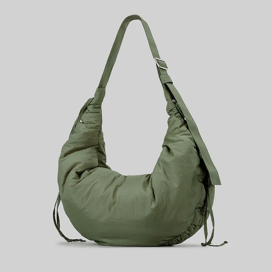 New Luxury Design Shoulder Bag for Women High Quality Nylon Women's Bag Large Capacity Black Lady Crossbody Bag