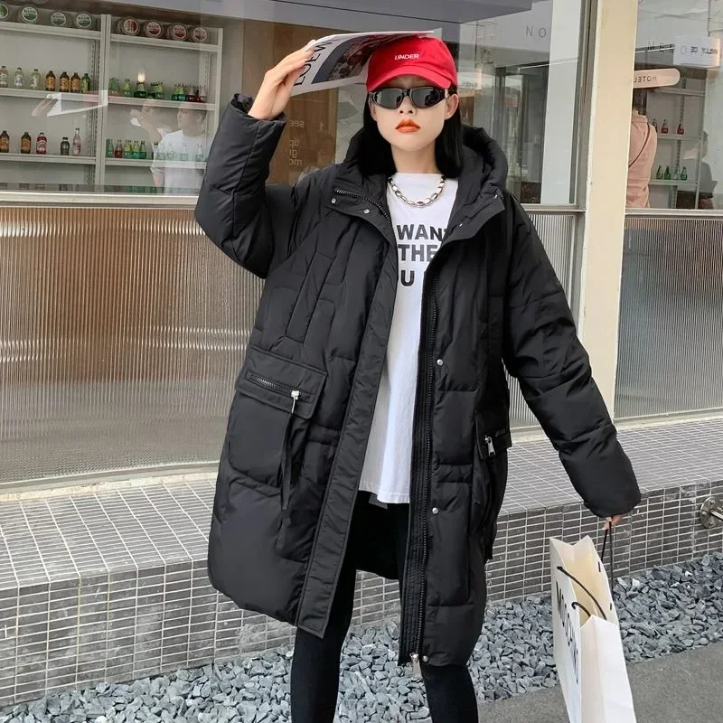 Рисунок 4 - Новинка 2024, женское пуховое пальто из хлопка