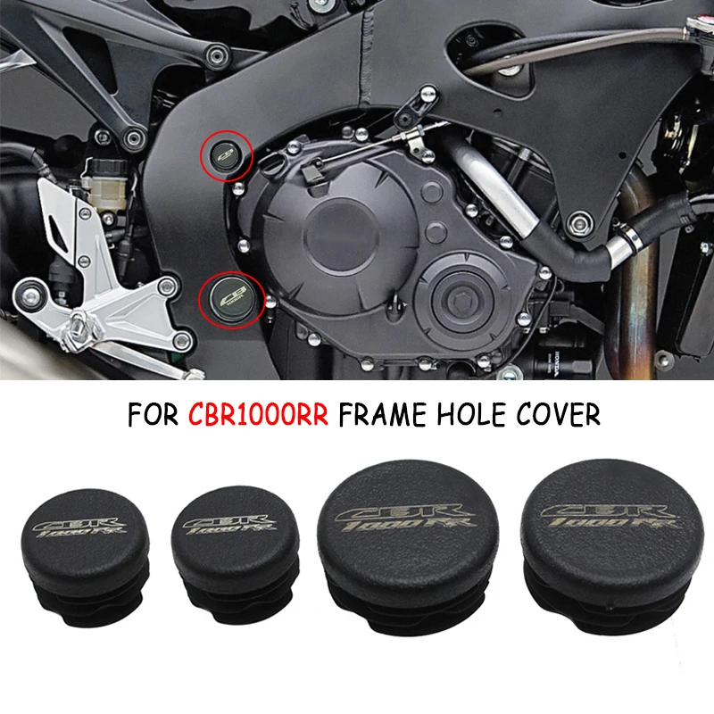 

4PCS Chassis Plugs For BMW CBR1000 CBR1000RR Frame Hole Cover Caps Plug Frame Cap CBR1000 RR CBR 1000 2021 2022 2023 Motorcycle