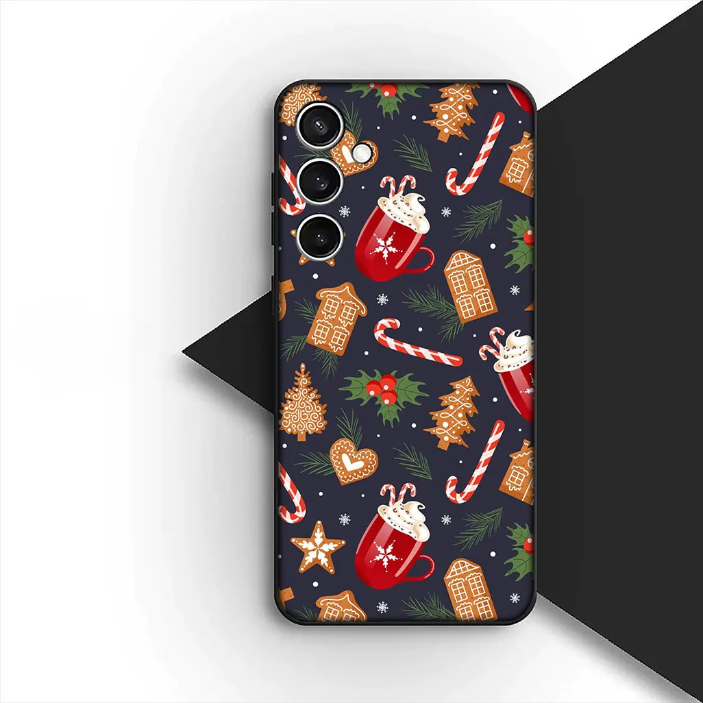 Christmas-Themed 'But First, Coffee' Phone Case Cover