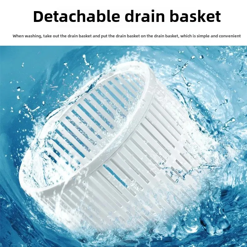 Portable Mini Foldable Washing Machine for Babies And Mothers Underwear Socks Integrated Washing And Drying Home Bathroom Kit