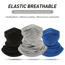 UV Protection Scarf Ice Silk Face Cover Neck Tube Quick-drying Outdoor Fishing Cycling Face Head Wrap Cover Breathable Bandana