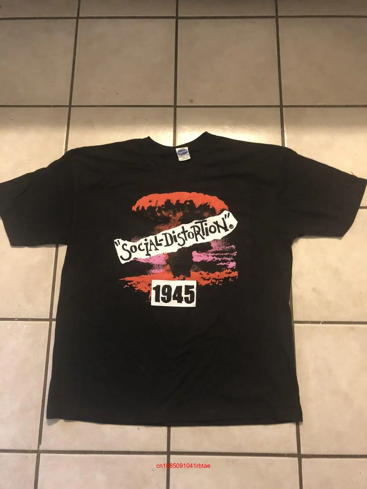 Винтажная Футболка бренда Cygnus Mike Ness 1945 с длинными или короткими рукавами, в стиле панк 90-х, XL