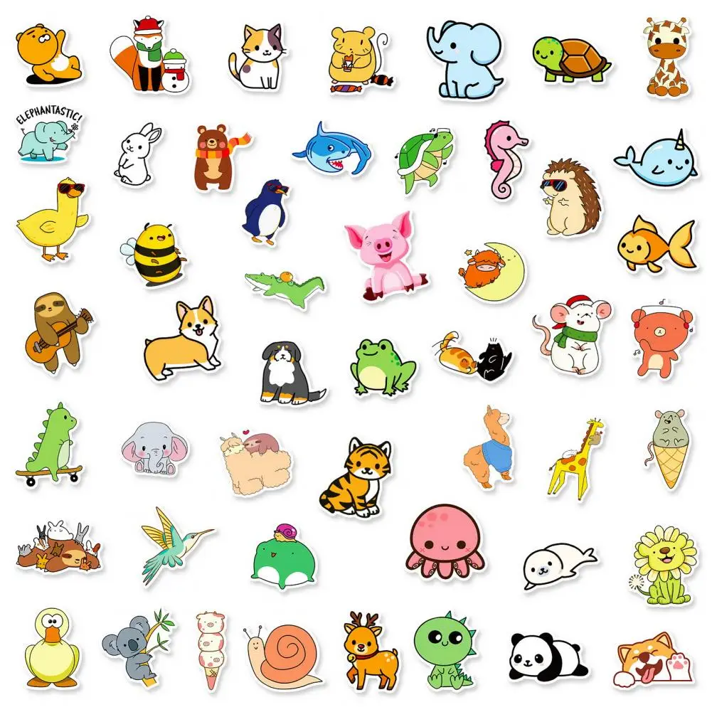 

50Pcs Kids Award Sticker Delicate Anti-fade Self-adhesive Stationery Supplies Graffiti Sticker Scrapbooking Decal