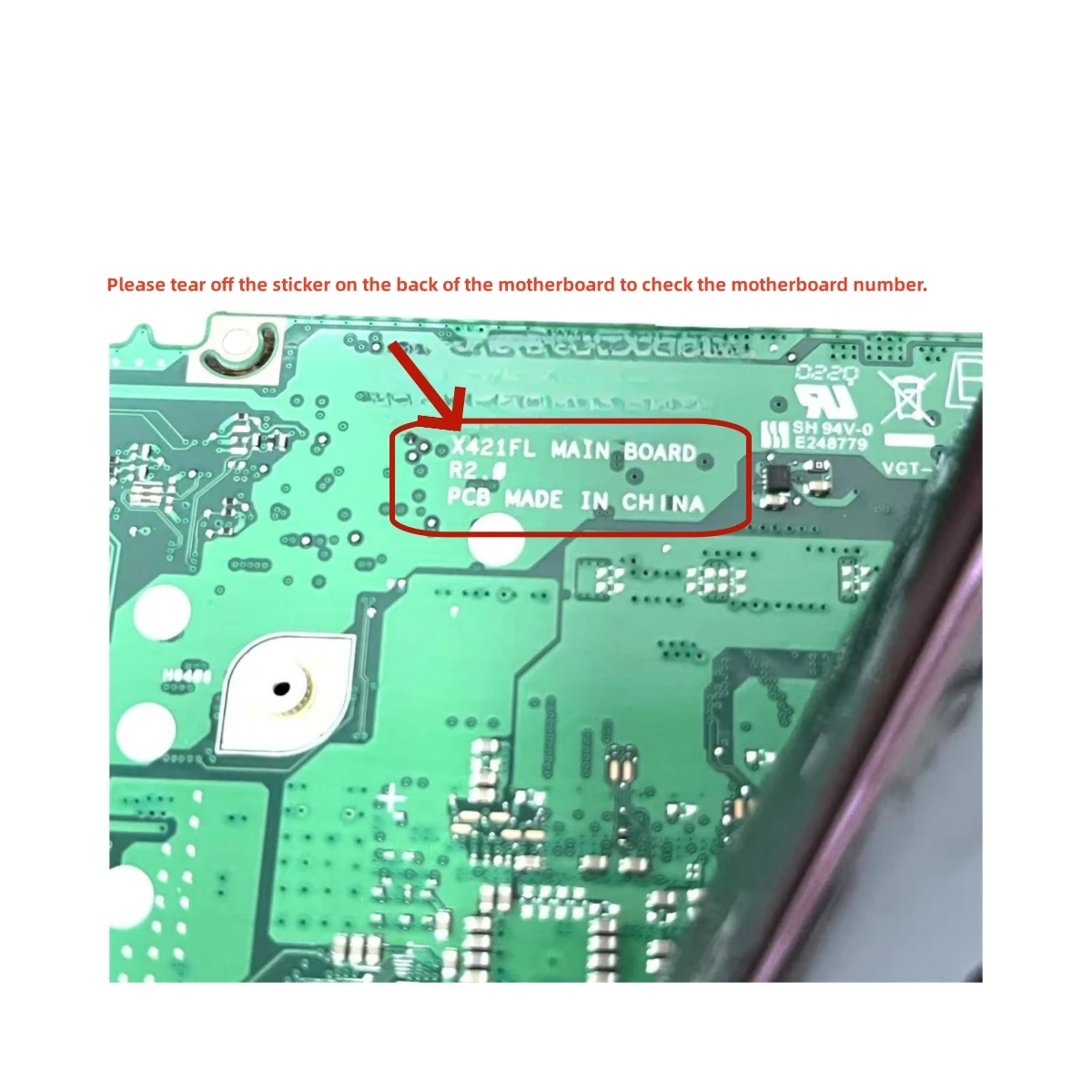 X421FAY/X421FL motherboard for Asus VivoBook 14 X413 Laptop with