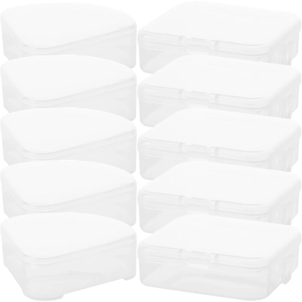 

Cotton Swab Container Powder Puff Storage Box Round Makeup Sponge Case