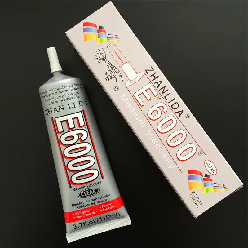 15ml 25ml 50ml 110ml e6000 lepidlo kamínky s aplikátor precizní kování nářadí jehlice epoxidová lepidlo silná hotfix pro šperků