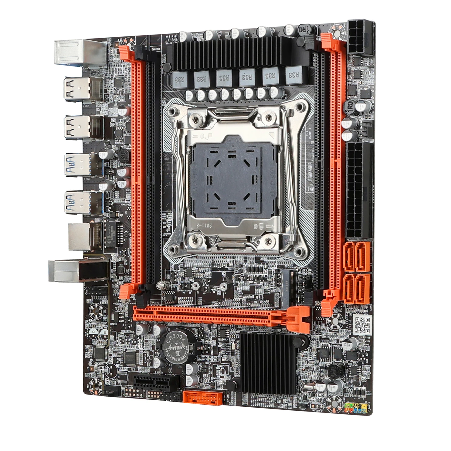 Server Memory Desktop Memory X99 Kit Motherboard set LGA2011-3 with E5 2680V4 processor 2PCS 16GB DDR4 ECC memory PCI-16 USB3.0 server M-ATX NVME M.2