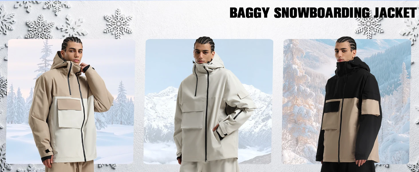 BAGGY SNOWBOARD JACKET