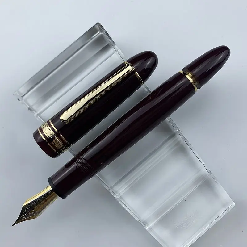 WS 럭셔리 149 시리즈 WingSung 630 만년필 잉크 펜 구리 피스톤 필링 0.6mm 팁 수지 쓰기 선물 사무실 Statinery