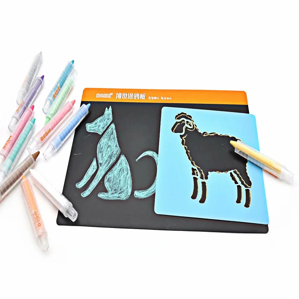 Parent-child Games Children Gifts Kawaii Magnetic Graffiti Creative Learning Paintings School Stationery Art Supplies for Kids