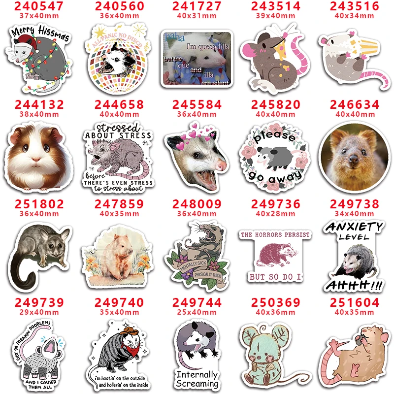 Flat Back Planar Resins, DIY Craft Supplies, Cartoon Character, Mouse PR240547, 10 Pcs