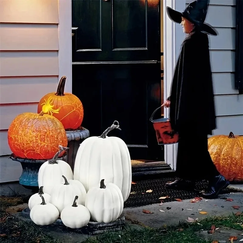 Artificial Pumpkin Decoration Set for Home Garden Wedding Party