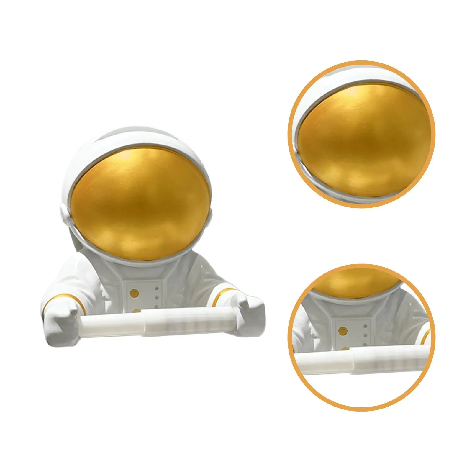 Modern Astronaut Toilet Tissue Holder Kids Cartoon Decorative Bathroom Roll Organizer for Toilet Storage