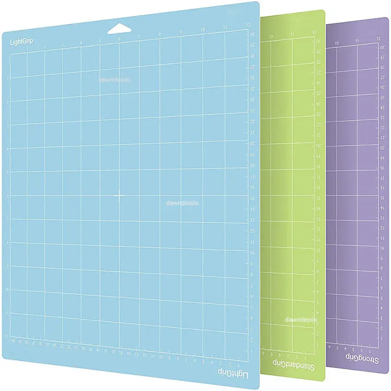 

1/3pcs Pvc Film Adhesive Engraving Machine Pad Mixed Color 12 * 12 Cricut Joy 4 Adhesive Engraving Machine Substrate Cutting Pad