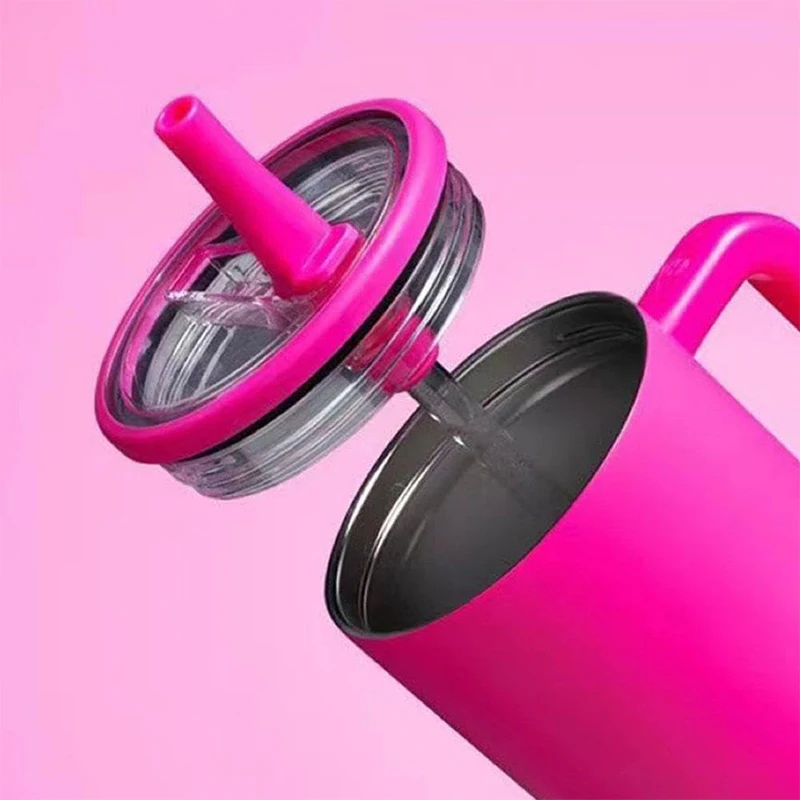 Cup Cover For Stanley Spill-proof 40oz Replaceable Environmental Protection Spiral Straw