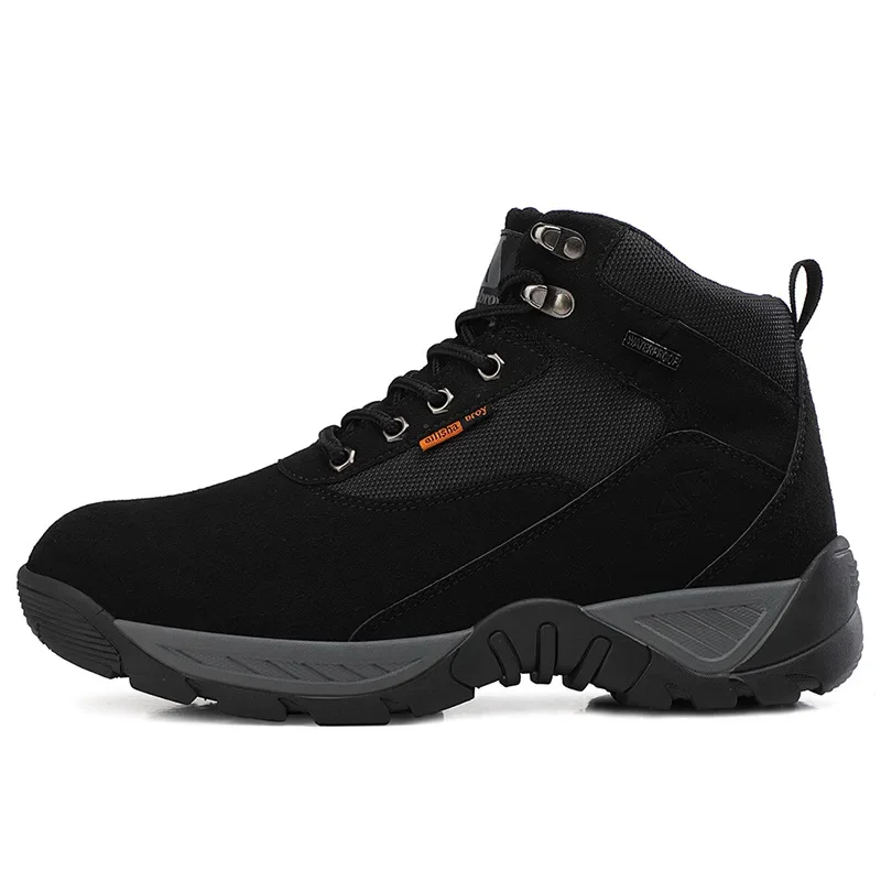 Men  Boots Hiking Shoes Plus Size Boot Motorcycle Climbing Shoes Training Waterproof Outdoor Ankle Casual 2025