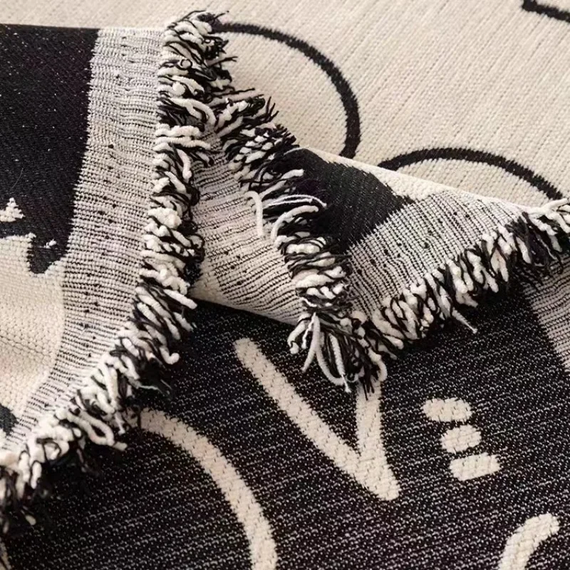 Blanket Sofa Towel for Living Room Furniture Dapestry Couch Coverecor Woven Cotton Sofa Cover 3