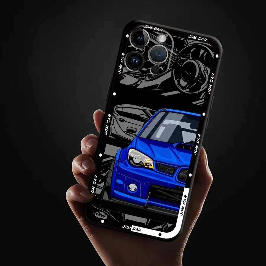 JDM Sports Cars Soft Cover Case