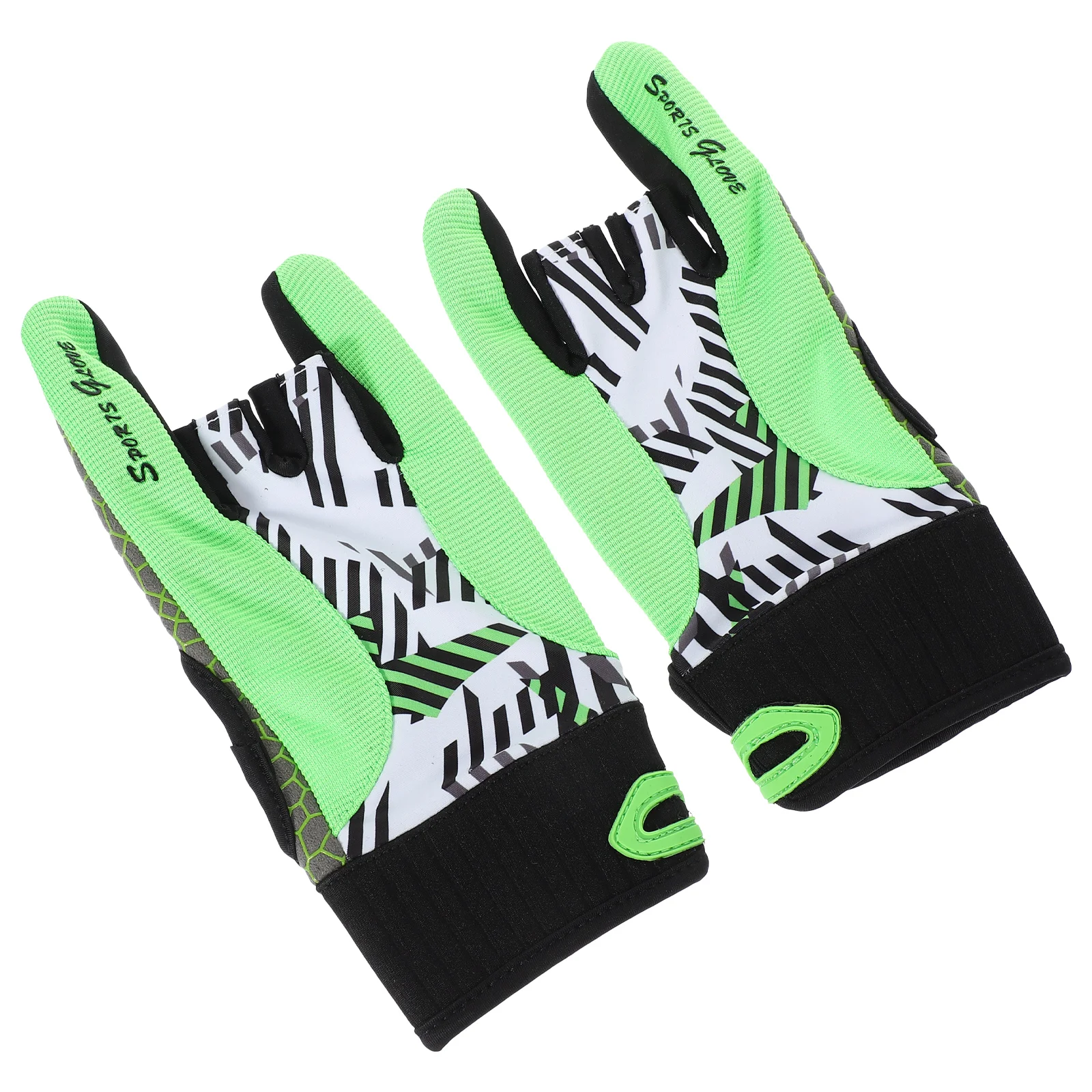 of Silicone Bowling Gloves Professional Anti-slip Elastic Breathable Sports Gloves