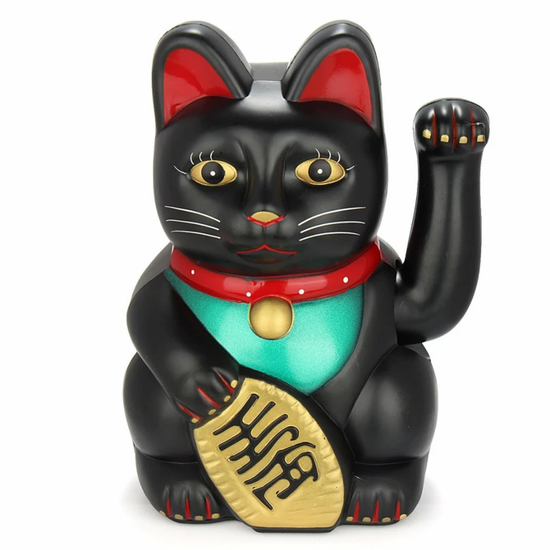Beckoning Cat Wealth Lucky Cat 5 Colors 5/6H For Room Decors ornament crafts,miniature ornament,cat figurine decoration,cat figurines,miniature figurines,resin crafts,resin ornaments