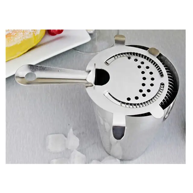 Colino Cocktail Acciaio Inossidabile - Filtro Per Shaker, Bar, Tè E Caffè, Argento - Foto 11