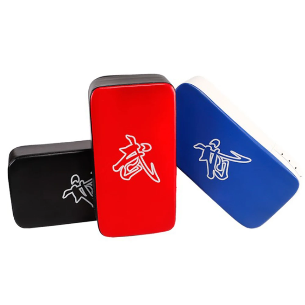 PU Leather Karate Kick Pads Kickboxing Punching Bag Kicking Boxing Shield Training