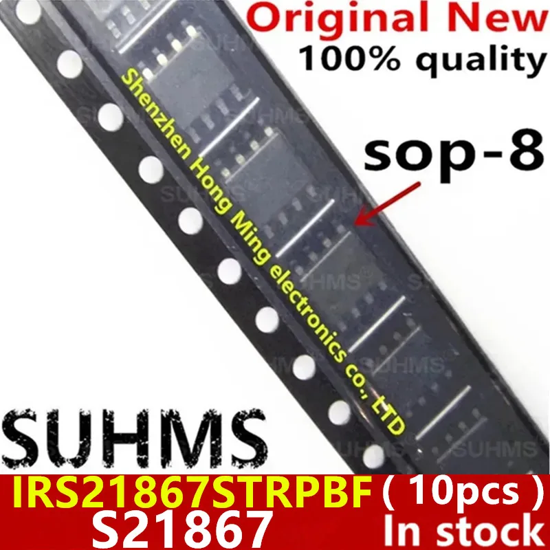 

(10piece) 100% New S21867 IRS21867S IRS21867SPBF IRS21867STRPBF sop-8 Chipset