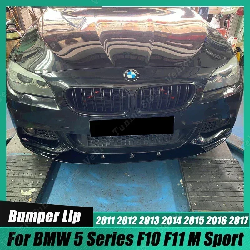 Bmw M 1000bmw F10 5 Series 535i 528i M Sport 2011-2016 Abs Front Bumper  Lip Spoiler