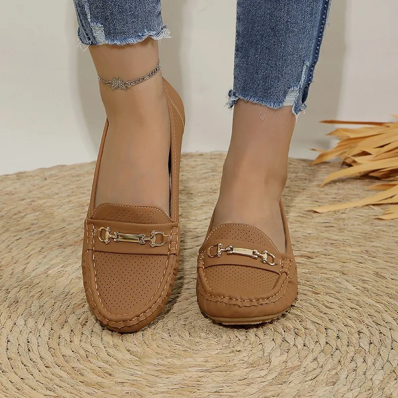 Zapatillas Transpirables Para Mujer – Mocasines Ligeros, Planos, Cómodos Para Caminar, Senderismo Y Diario