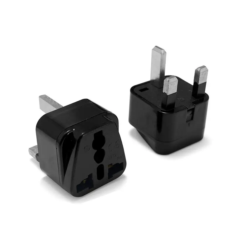 UK British Travel Adapter Universal Swiss Brazil US AU EU to UK Plug Adapter AC Power Charger Socket Outlet High Quality