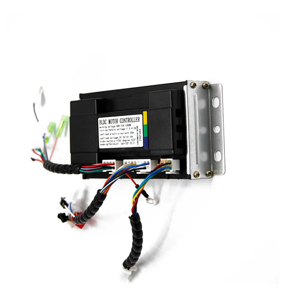 Brushless FOC Motor Controller 48V 60V 72V 1200W Sine Wave Electric Vehicle Motor Controller DC Electric Bike Driver