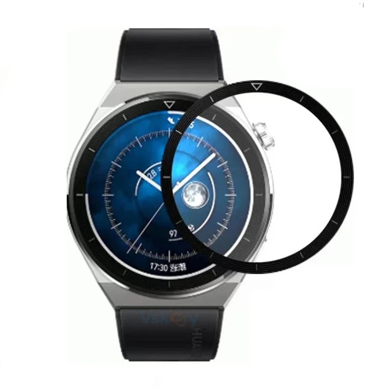 

3D Защитная пленка с закругленными краями для Huawei Watch GT 3 GT3 Pro 46 мм 43 мм Полная защита экрана