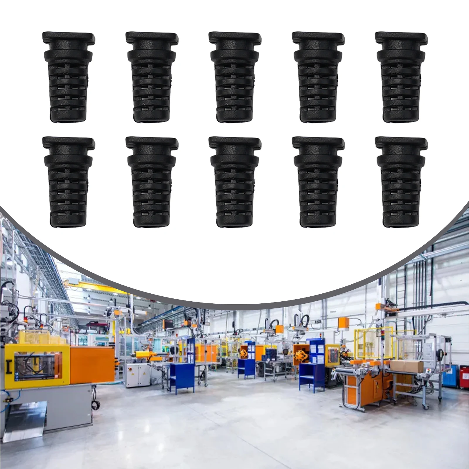 Cable Gland Connector Rubber Cable Protection Wire Cover Strain Relief Cord Power Tool Sleeves Wiring Accessories 10PCS